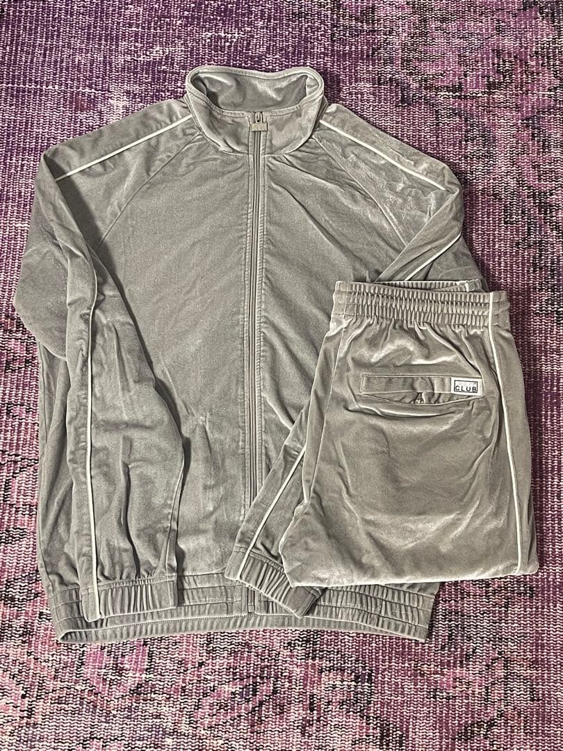 最安値　即完売　eyeden着用　PRO CLUB ベロアジャージセットアップ