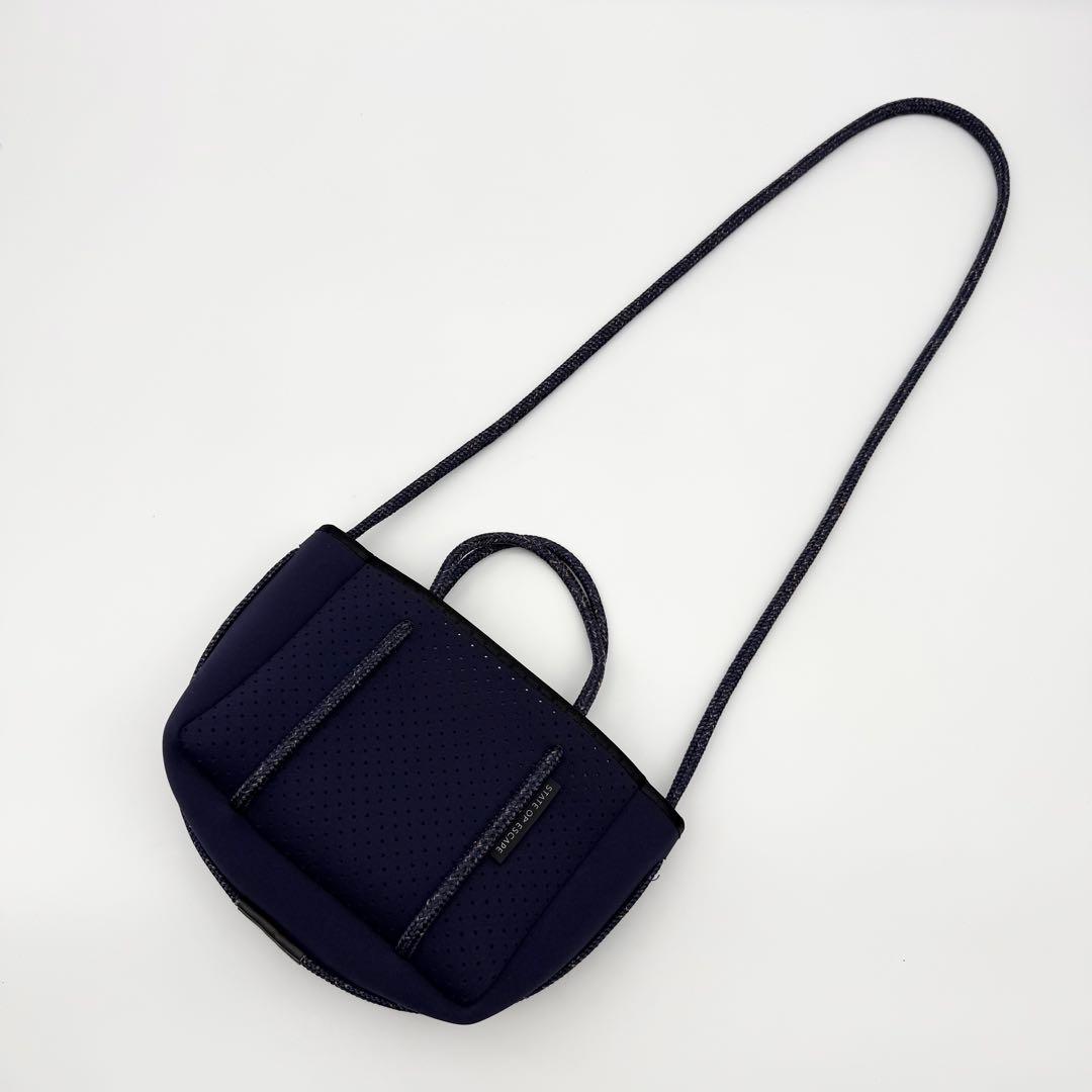 【極美品】ステイトオブエスケープ マイクロ ロンハーマン別注カラー ネイビー