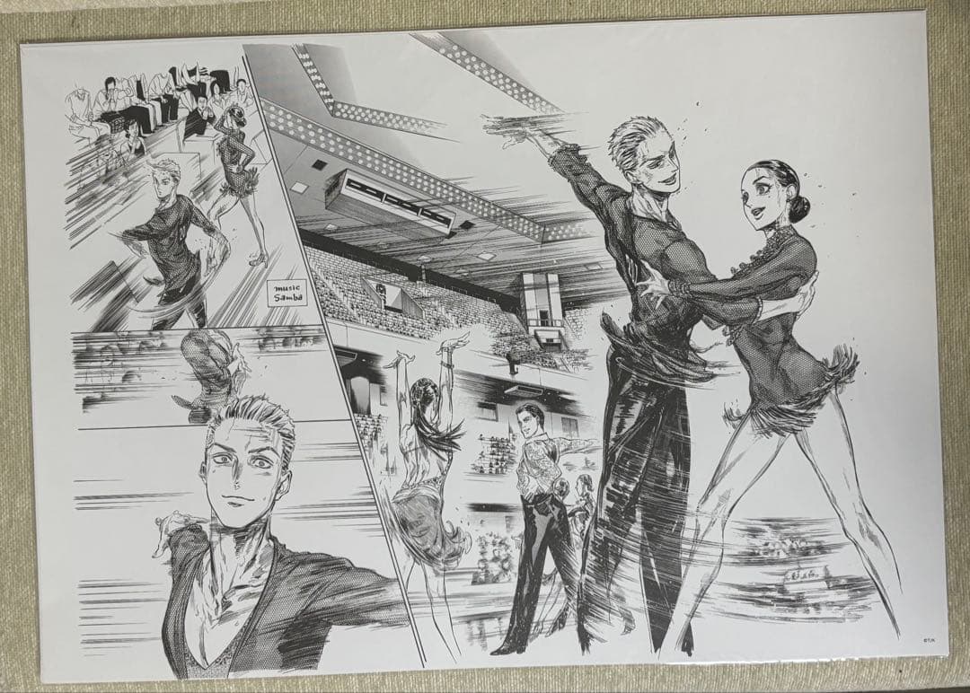 ボールルームへようこそ　原画展　複製原画セット【B3】12枚