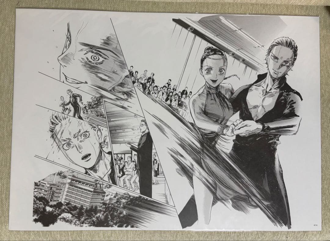 ボールルームへようこそ　原画展　複製原画セット【B3】12枚