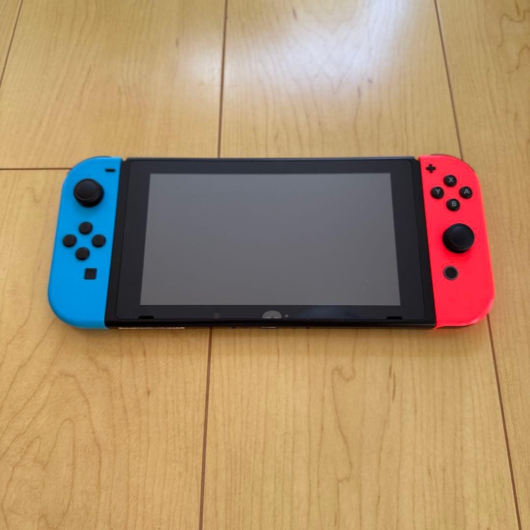 【屋内利用】Nintendo Switch ネオンブルー/ネオンレッド SD付き