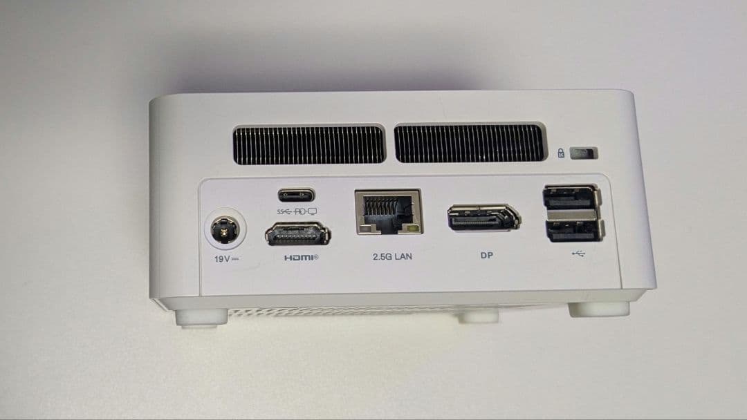 ミニPC MINISFORUM UN1265W-32/512-W11Pro(12650H)