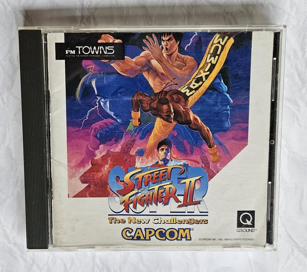 FM TOWNS用ゲームソフト スーパーストリートファイターII
