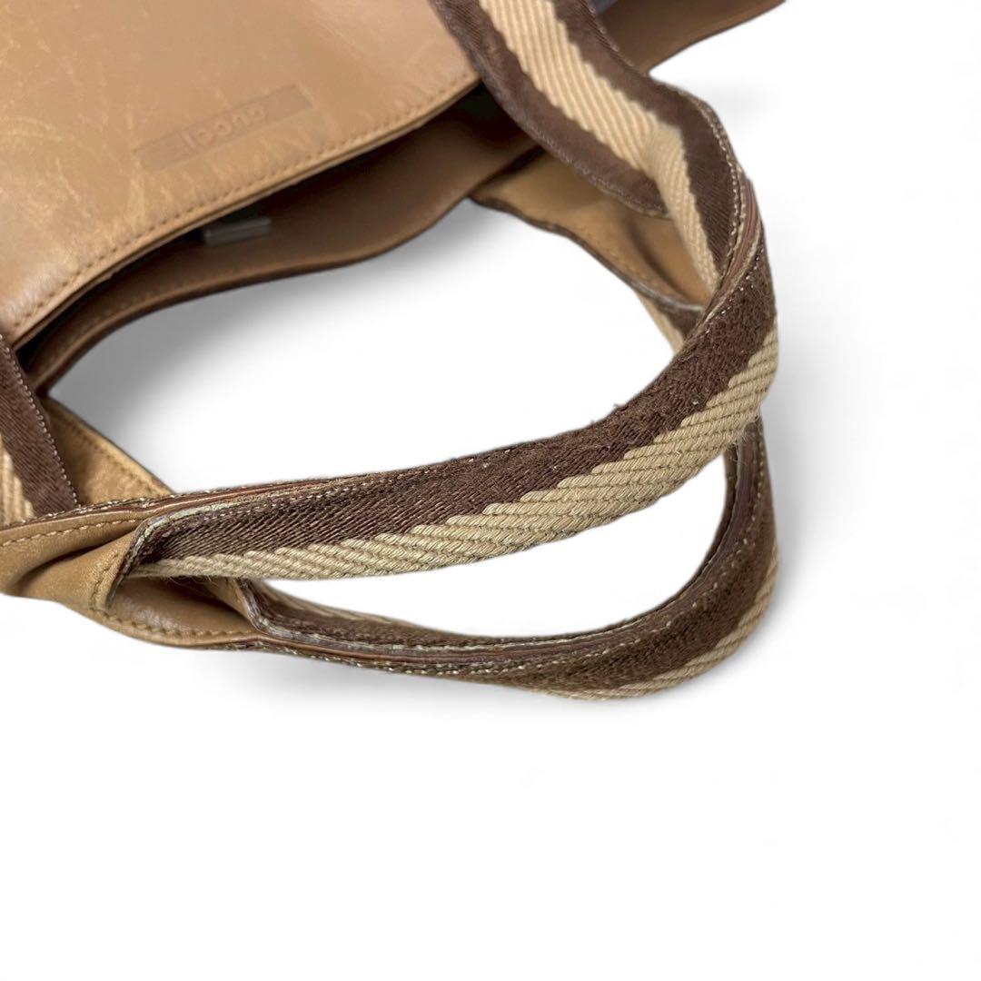 GUCCI トートバッグ　シェリーライン　オールレザー　グッチ 002 1134