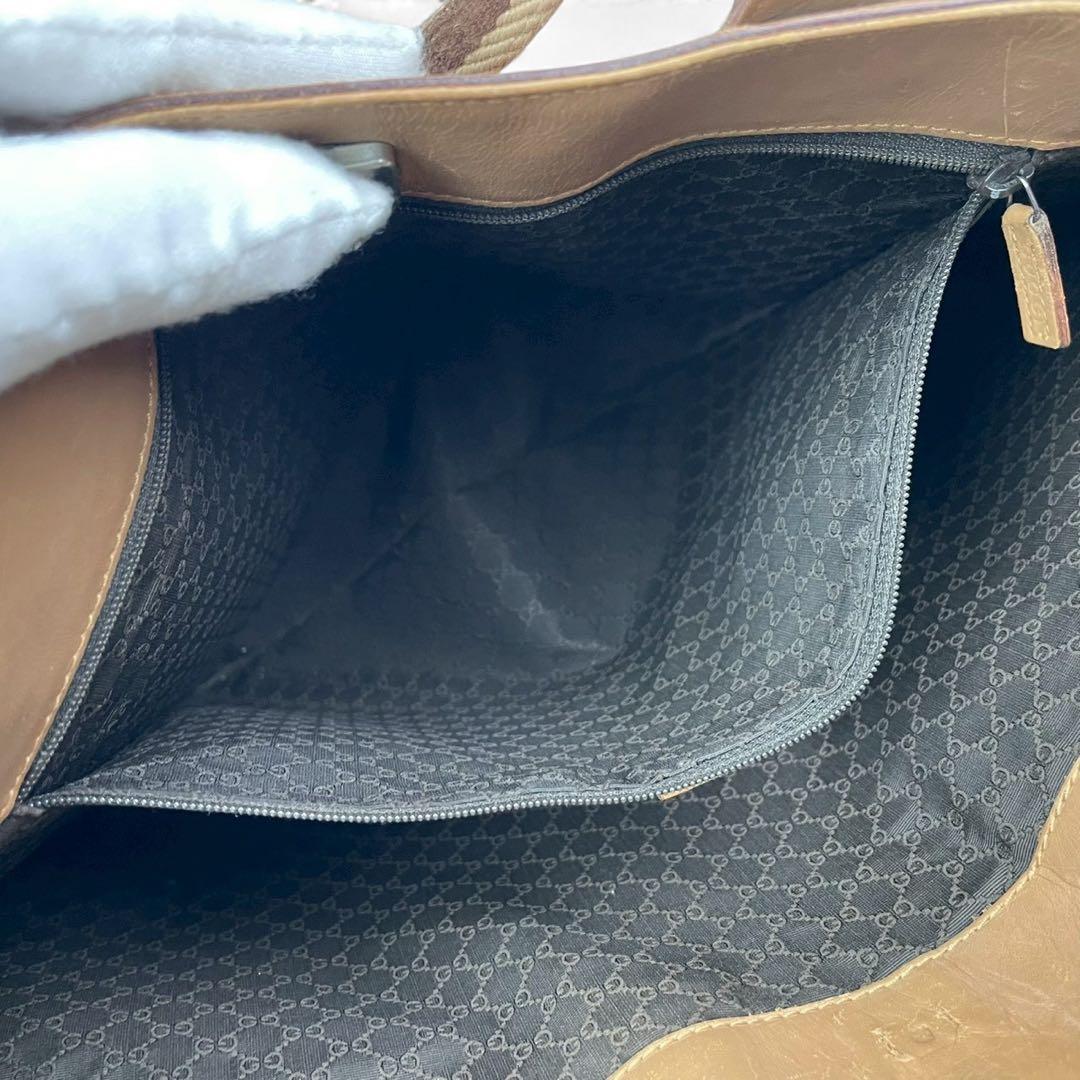 GUCCI トートバッグ　シェリーライン　オールレザー　グッチ 002 1134