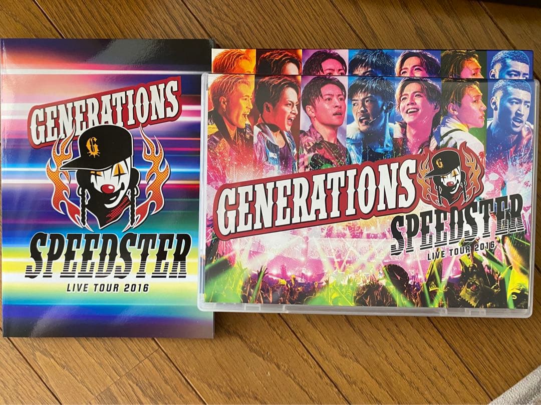 GENERATIONS LIVEDVD 4種類
