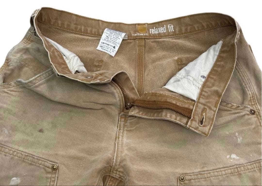 Carhartt ダブルニー ペインターパンツ 30x30 フェード ヤレ感