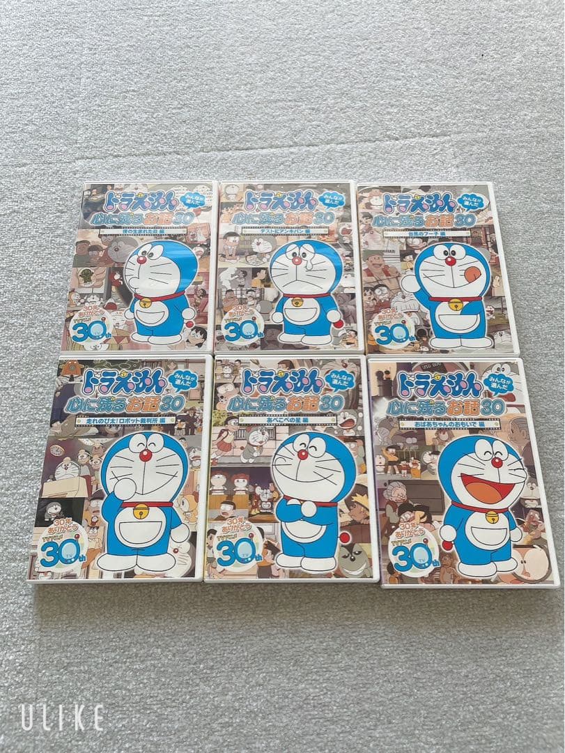 ドラえもん　みんなが選んだ心に残るお話30　6枚セット DVD