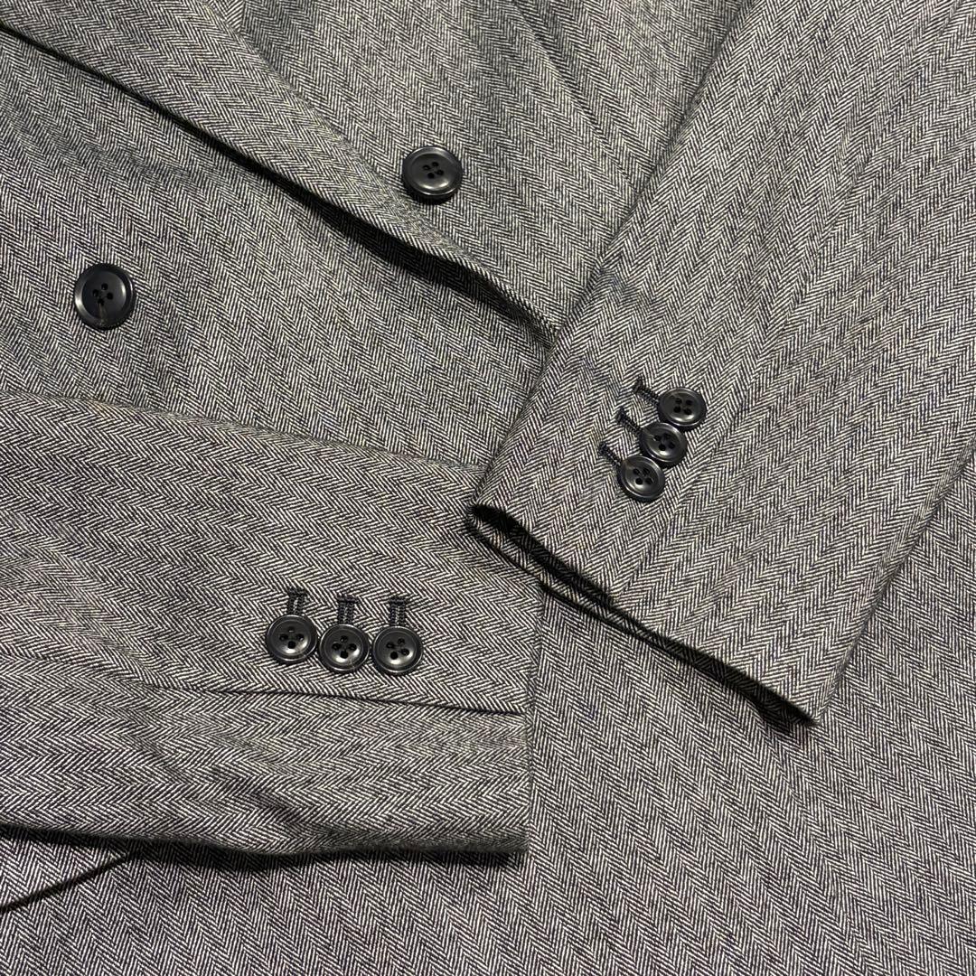 美品★green label relaxing ホームスパン ヘリンボーン L