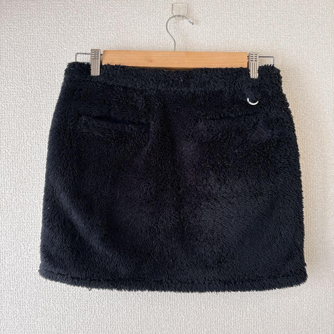 【美品】adidas ボアフリース セットアップ 上下 2点セット ゴルフ 黒