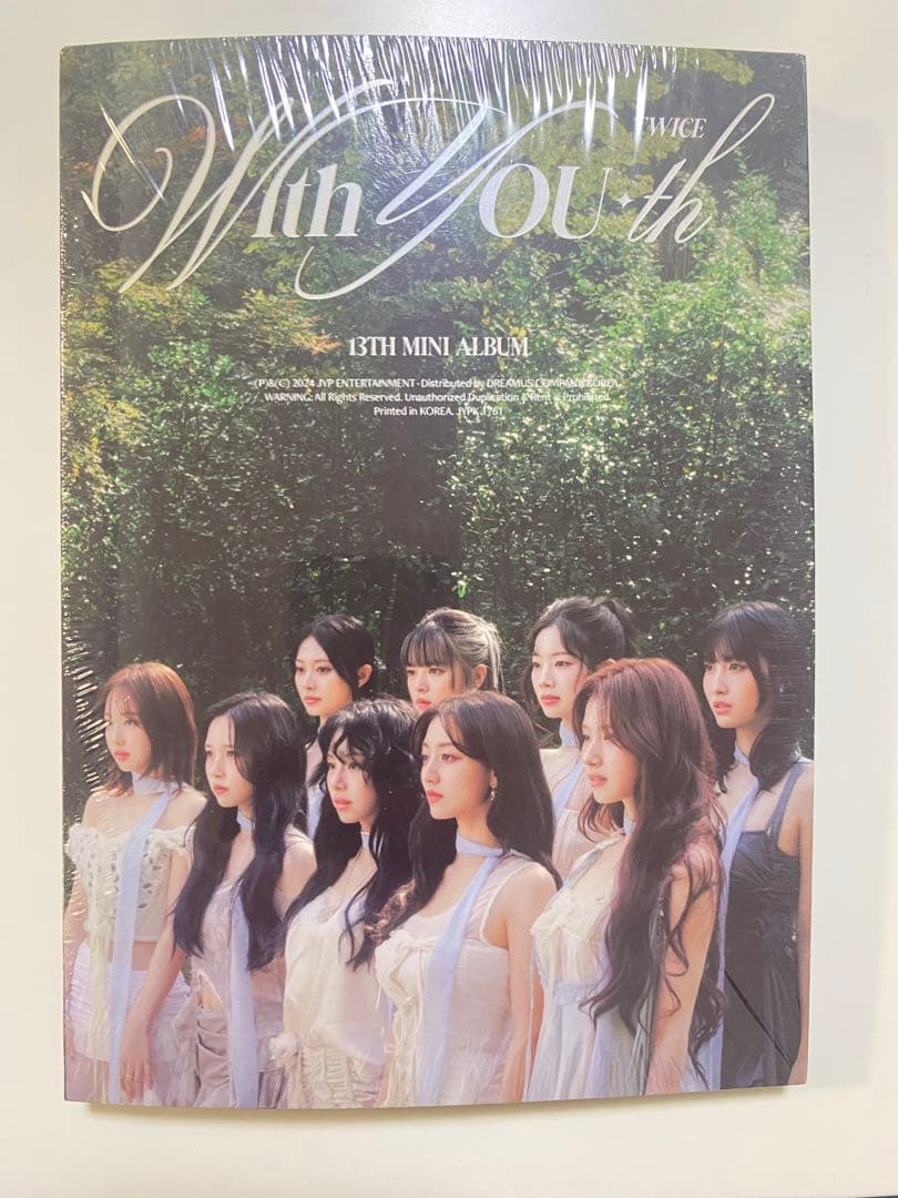 TWICE With YOU-th アメリカ限定直筆サイン入りポストカード