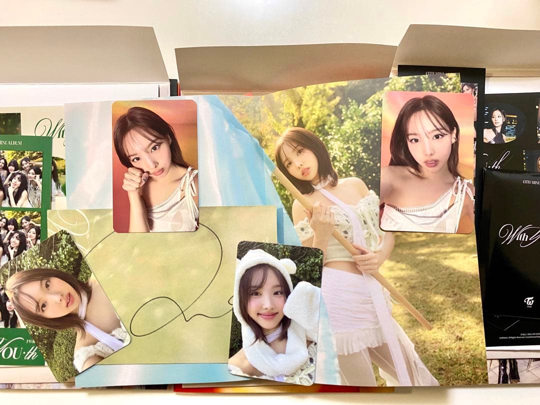 TWICE With YOU-th アメリカ限定直筆サイン入りポストカード