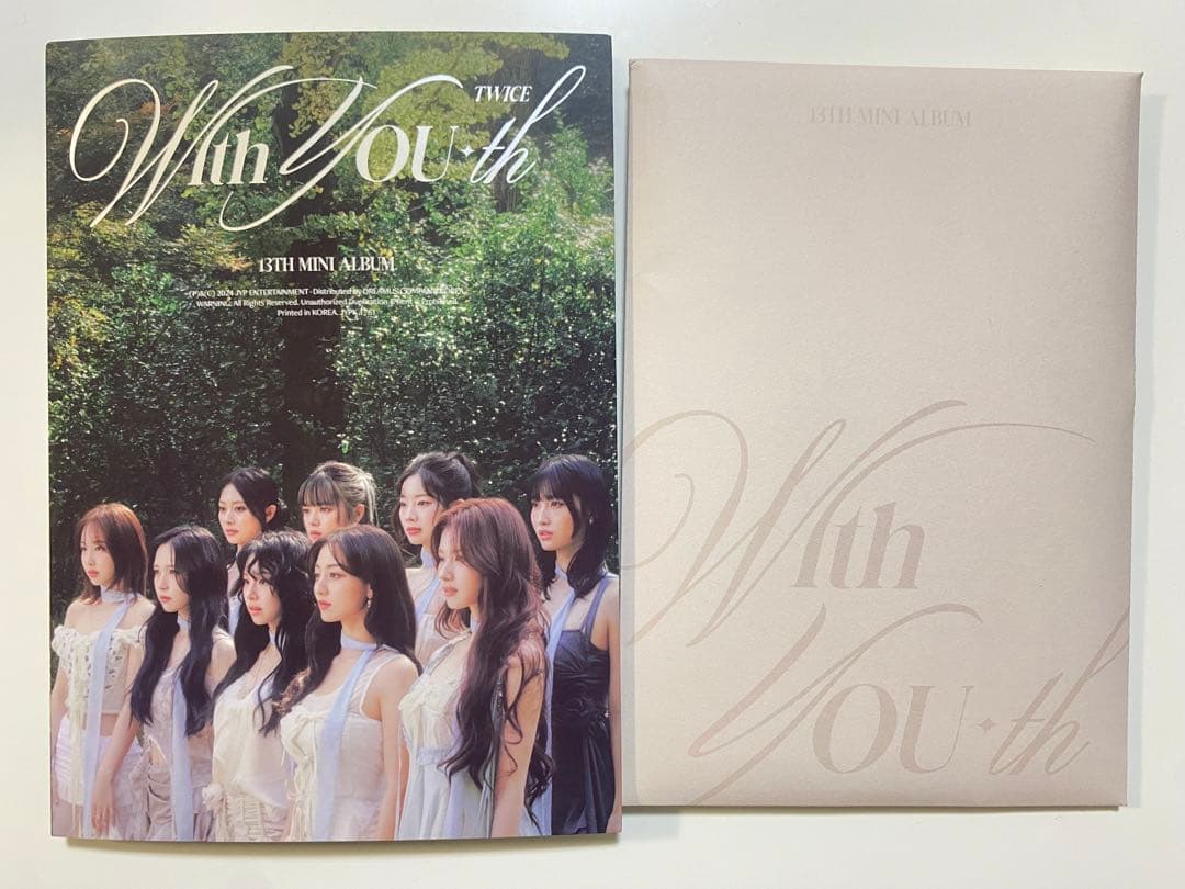 TWICE With YOU-th アメリカ限定直筆サイン入りポストカード