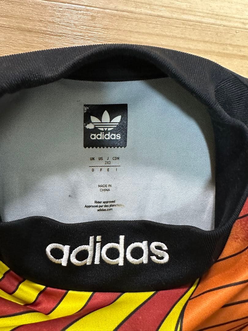 adidas NA-KEL 7 スケートボードシャツ M 2XO