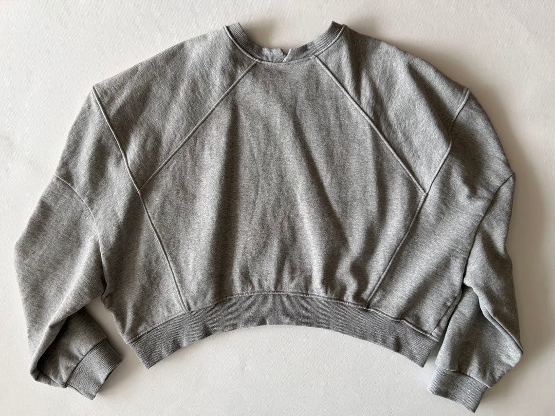 AMOMMA PUFF SLEEVE SWEAT 起毛なし スウェット