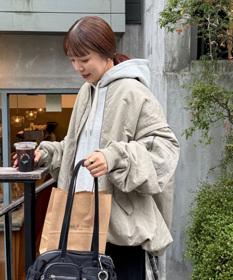 新品タグ付デタッチャブル2WAYメモリーボンバージャケット