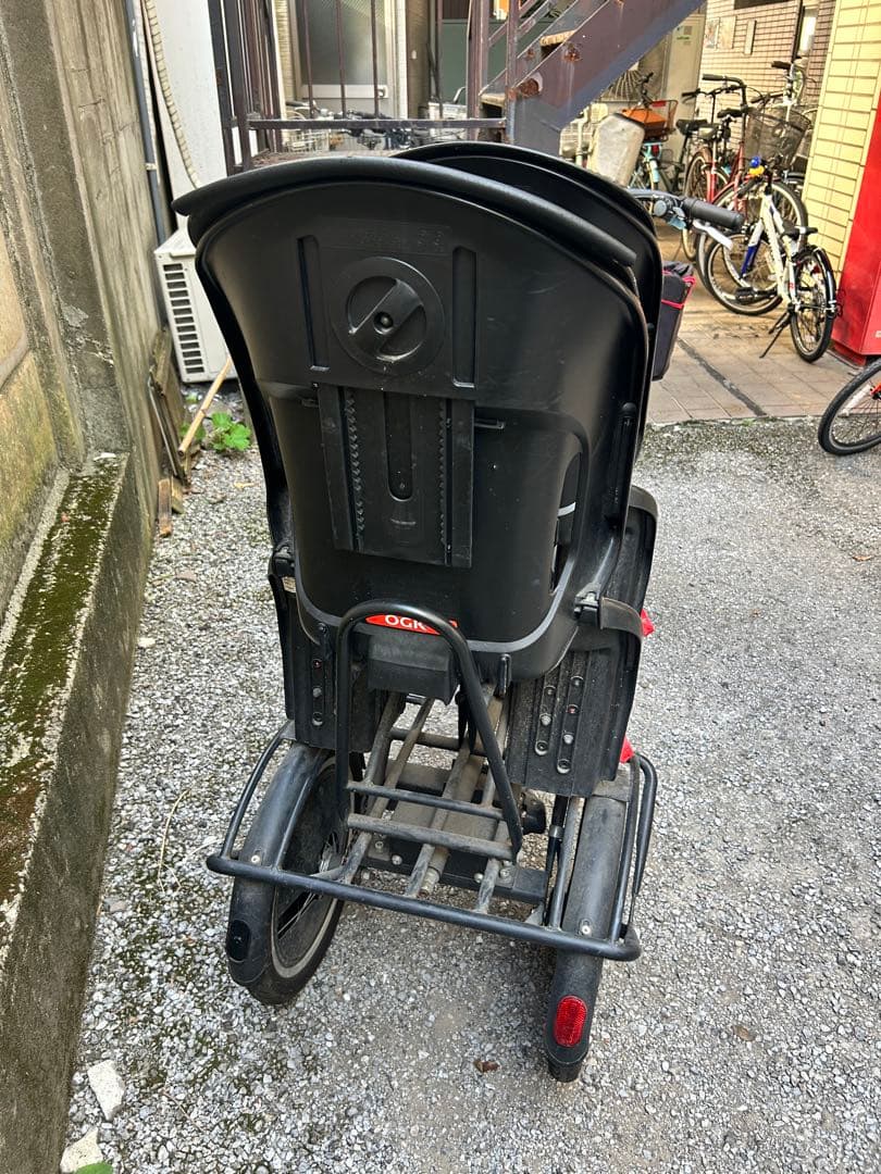 チャイルドシート付きシティサイクル