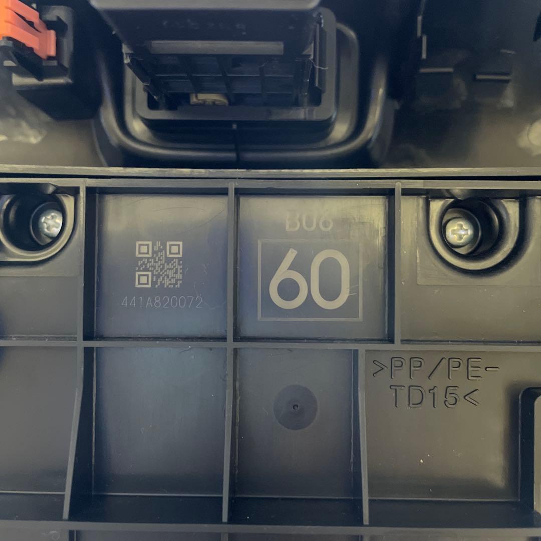 ムーブ　キャンバス　LED交換済み 完成品 エアコン パネル スイッチ