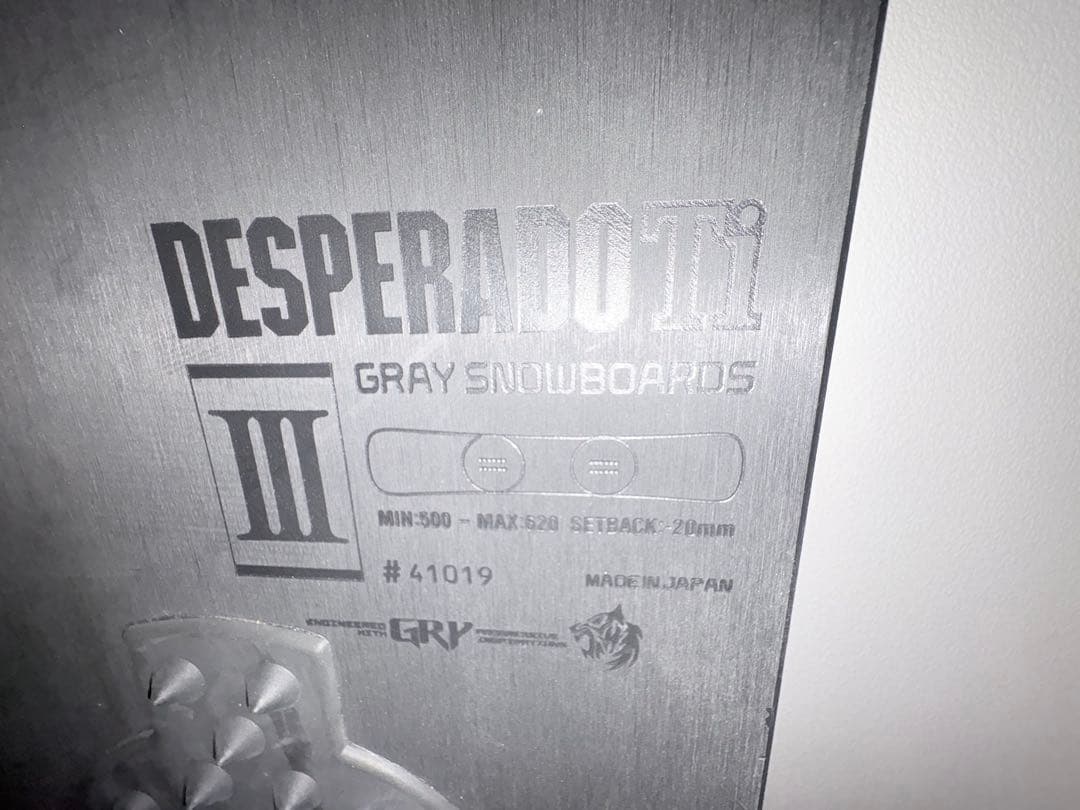 GRAY DESPERADO Ti III スノーボード