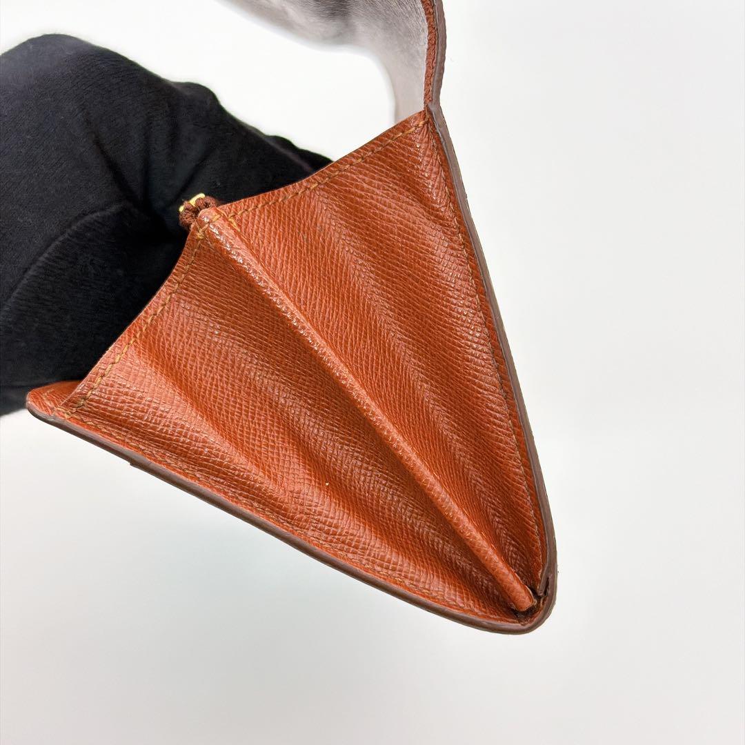 【良品】ルイヴィトン モノグラム ポシェット ポルトモネ クレディ 長財布 サラ