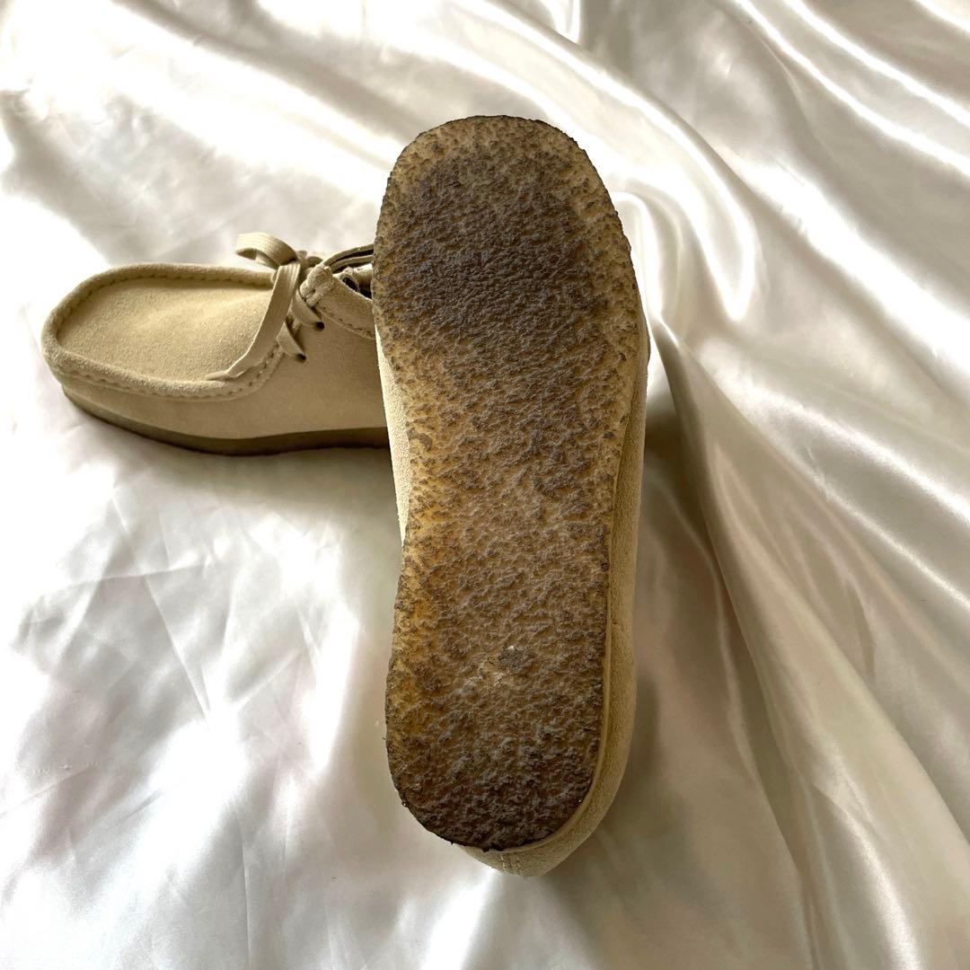 美品　Clarks クラークス　スエード　ワラビー　25cm