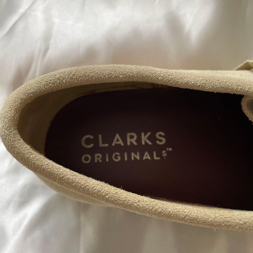 美品　Clarks クラークス　スエード　ワラビー　25cm