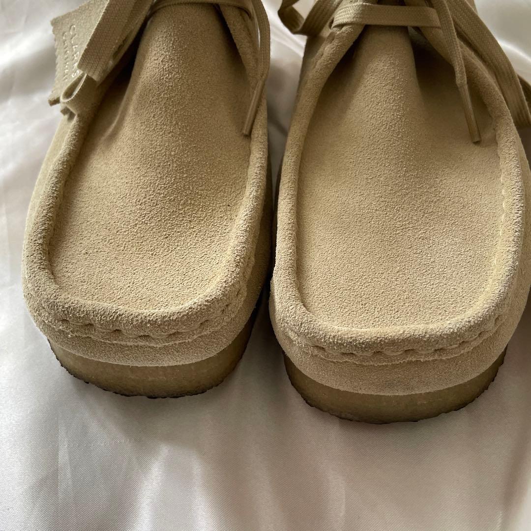 美品　Clarks クラークス　スエード　ワラビー　25cm