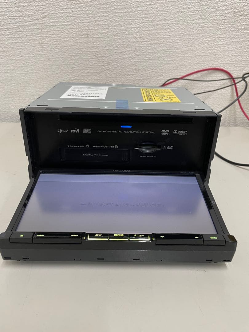 ケンウッド◇MDV-727DT◇フルセグ/CD/DVD/BT/SD