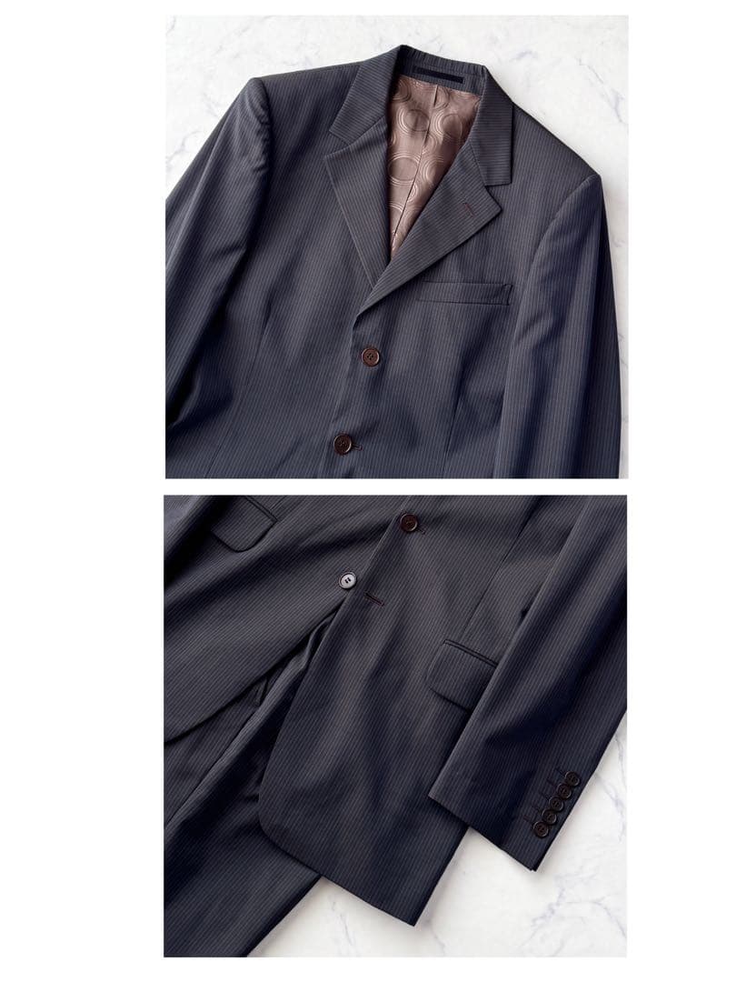 Paul Smith ポールスミス セットアップ スーツ ブラウン 茶 M〜L