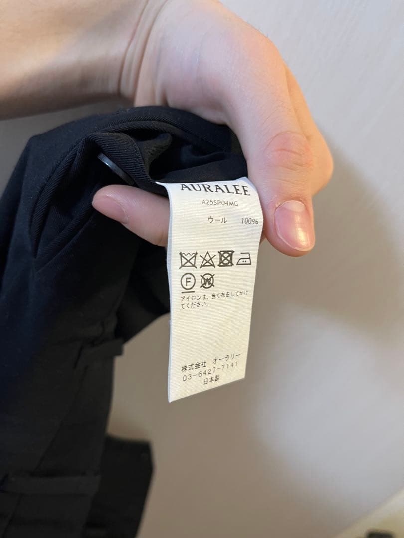 Auralee 25ss トロウールショーツサイズ5