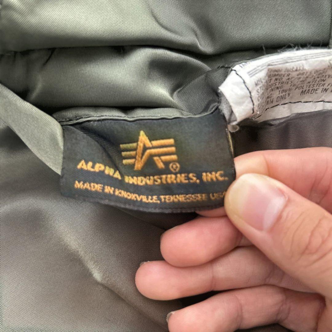 アメリカ製 80s ALPHA社 MA1 ジャケット