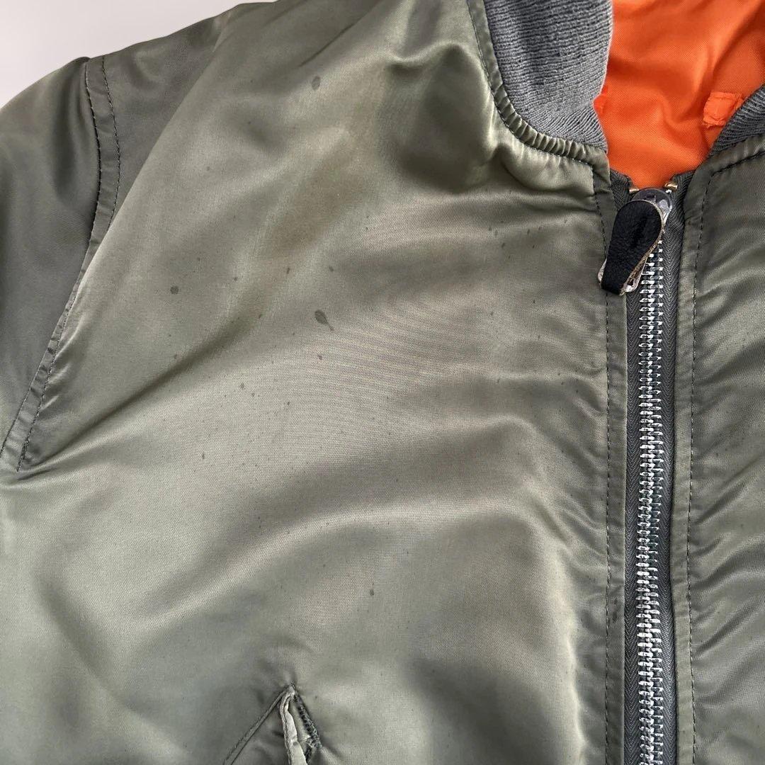 アメリカ製 80s ALPHA社 MA1 ジャケット