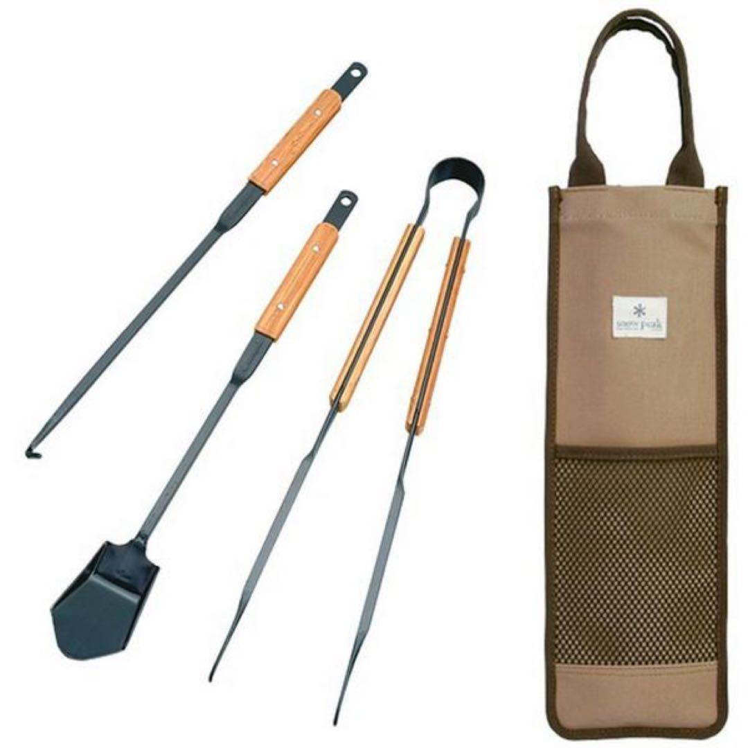 新品　スノーピーク　 peak 焚火ツールセットPRO 火ばさみ