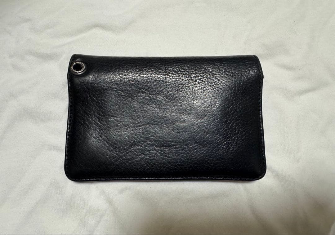 Rクロムハーツ2zip ウォレット クロスボタン