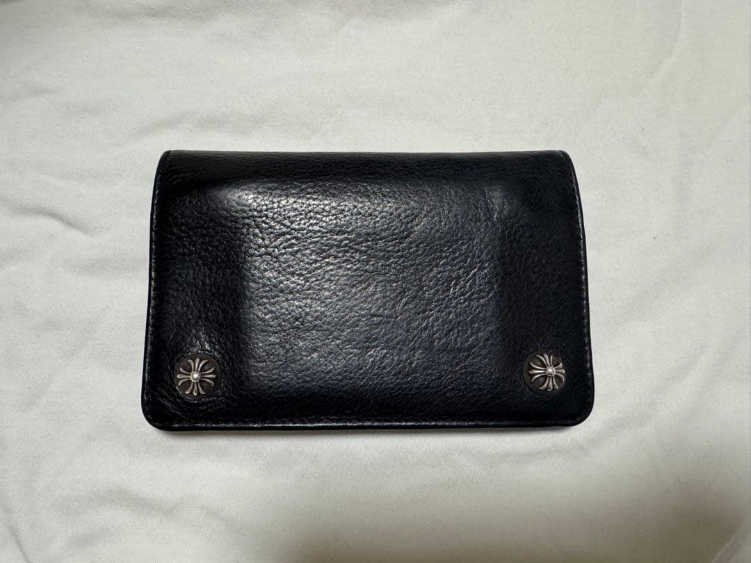 Rクロムハーツ2zip ウォレット クロスボタン