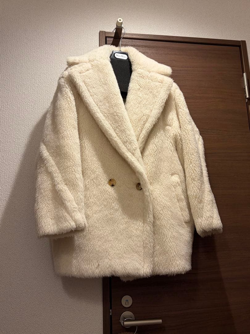 未使用に近い　Max Mara テディベアショートコート XS