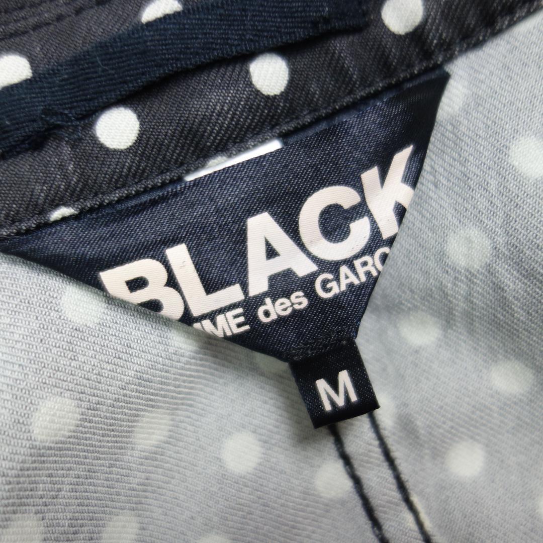 °*°様 7907 ブラックコムデギャルソン ドット柄 燕尾ジャケット レディー