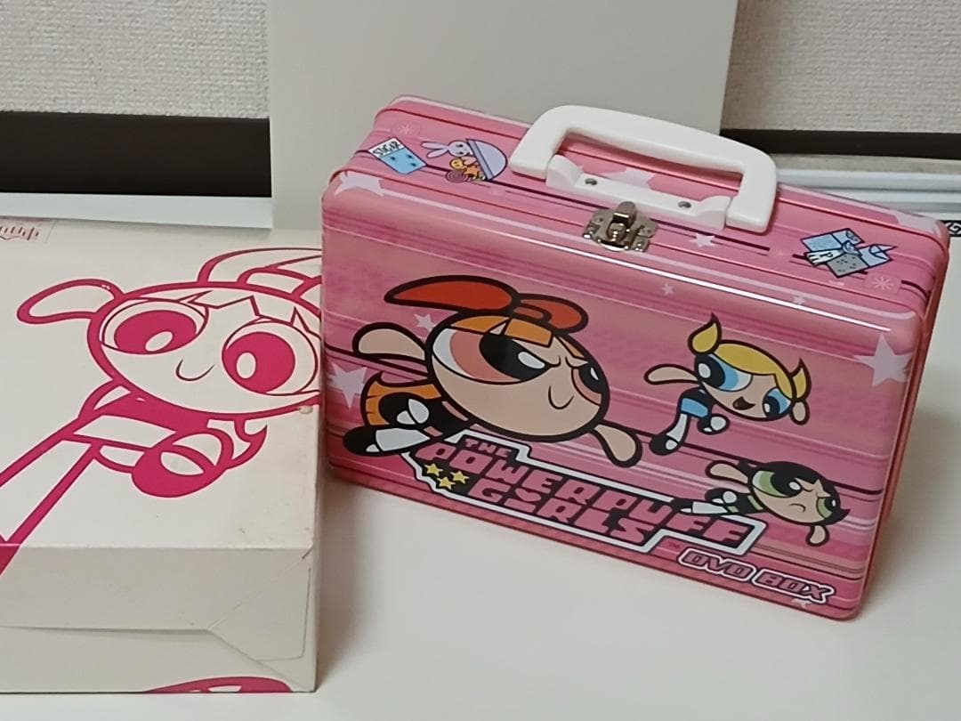 パワーパフ ガールズ DVD-BOX ブロッサム缶　輸送箱付き