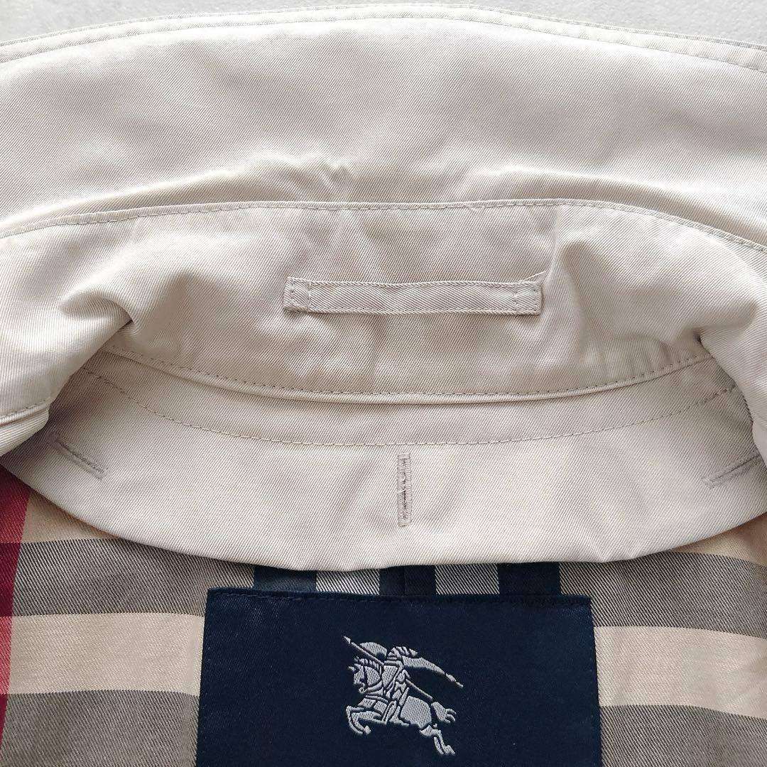 定番✨人気　バーバリーロンドン　ノバチェック　トレンチコート　ダブル　ベルト付き