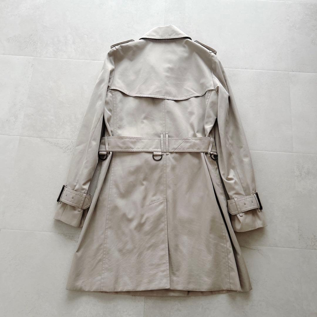 定番✨人気　バーバリーロンドン　ノバチェック　トレンチコート　ダブル　ベルト付き