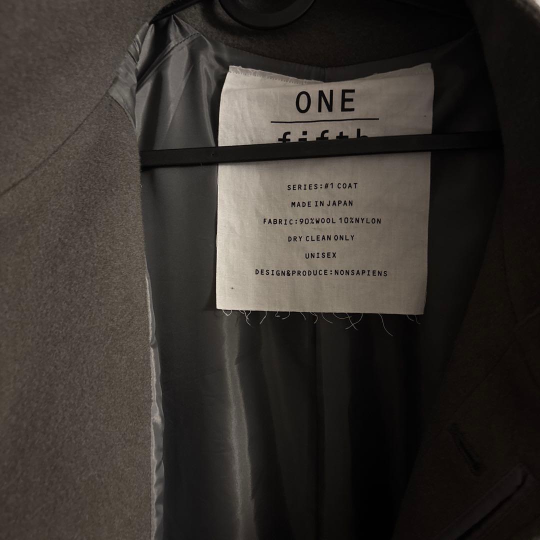 【中古】onefifth ウールコート　3