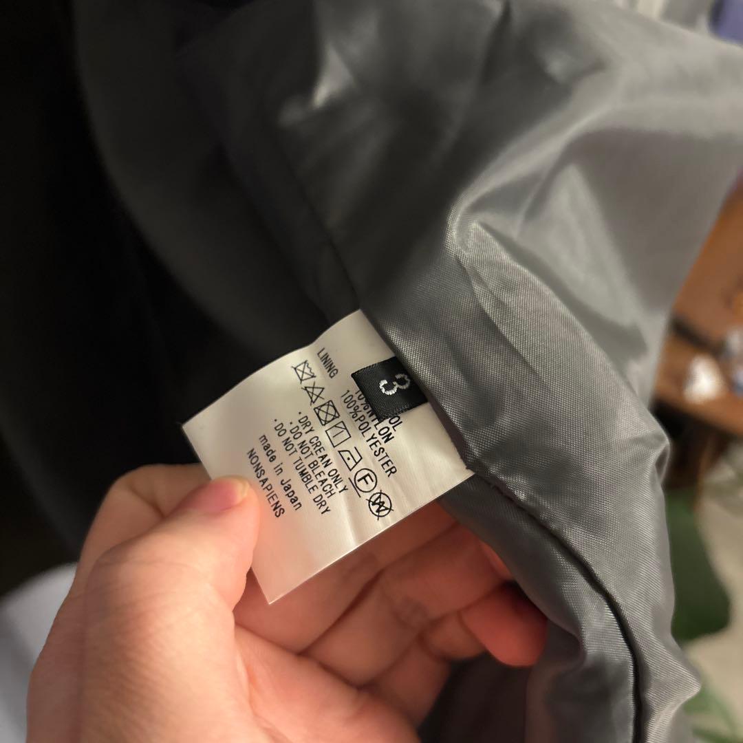 【中古】onefifth ウールコート　3