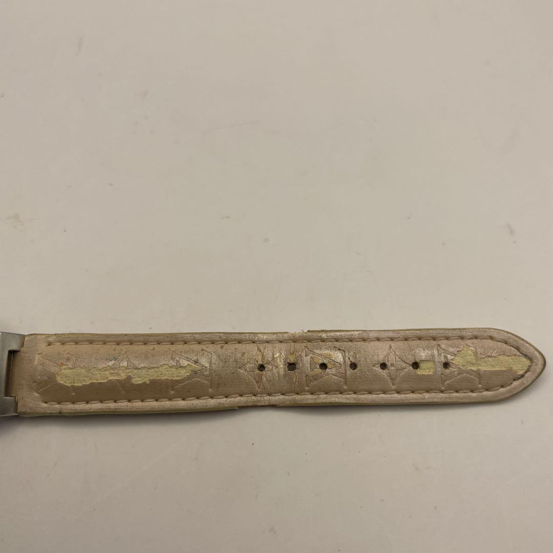 ルイヴィトン　タンブール Q121C シェル文字盤　モノグラム フラワー文字盤