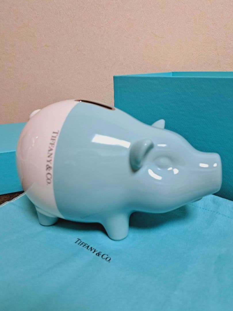 ティファニー ピギーバンク 貯金箱