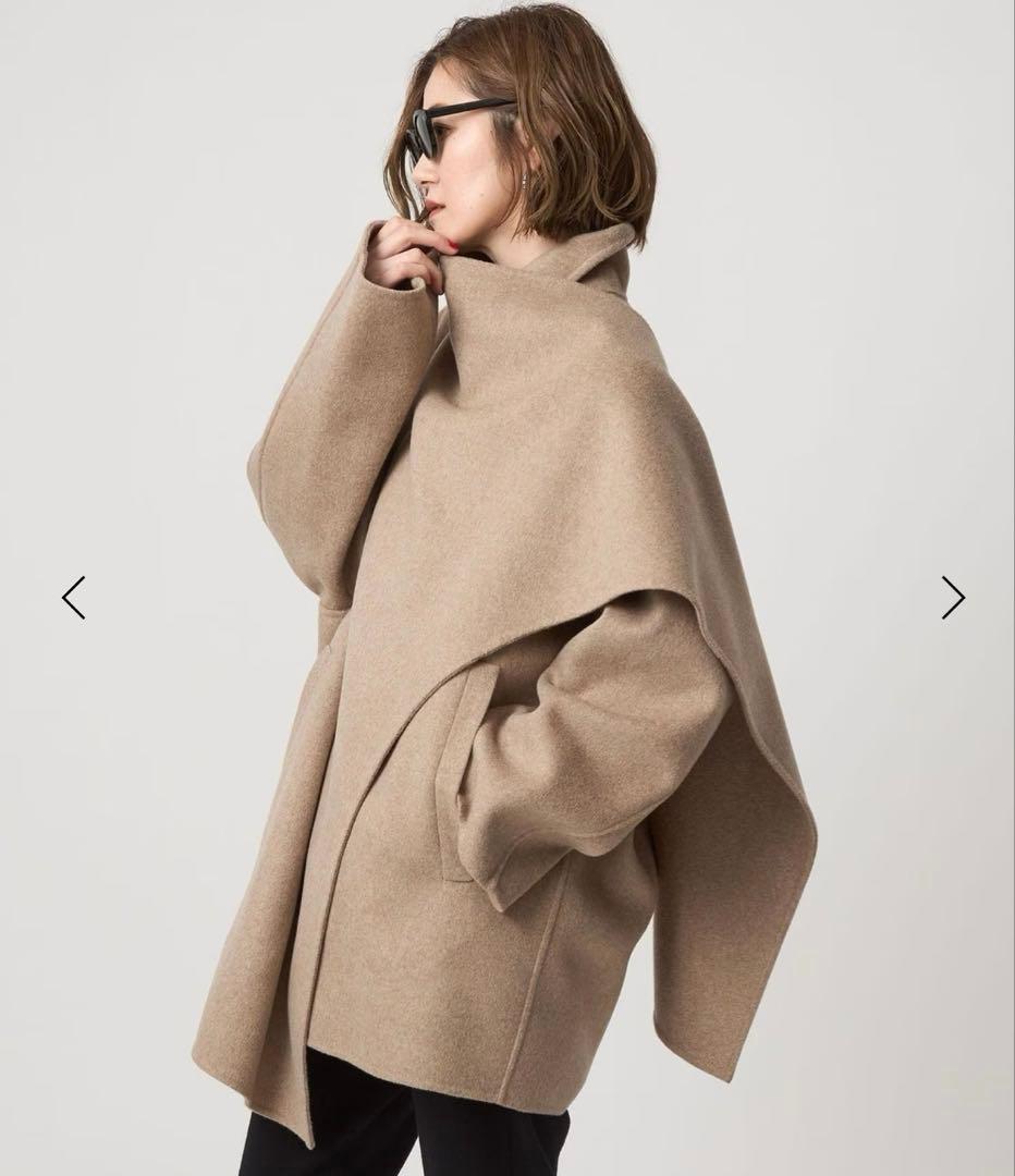 新品タグ付　conte コンテ　リバーストールコート