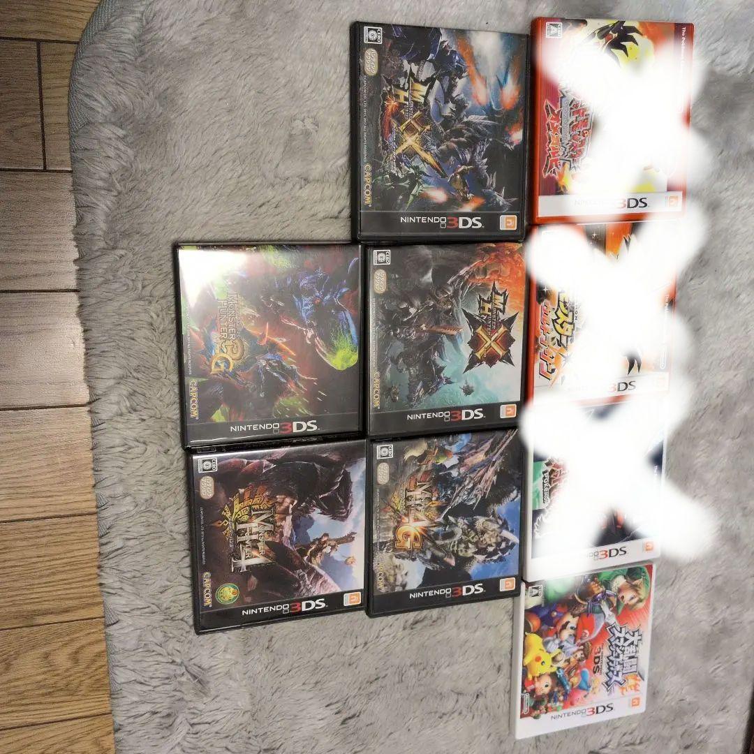 3DS ポケモン　モンハン　ソフトセット
