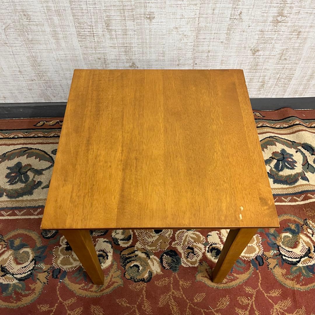 【アンティーク】木製 サイドテーブル コーヒーテーブル コンソールデスク