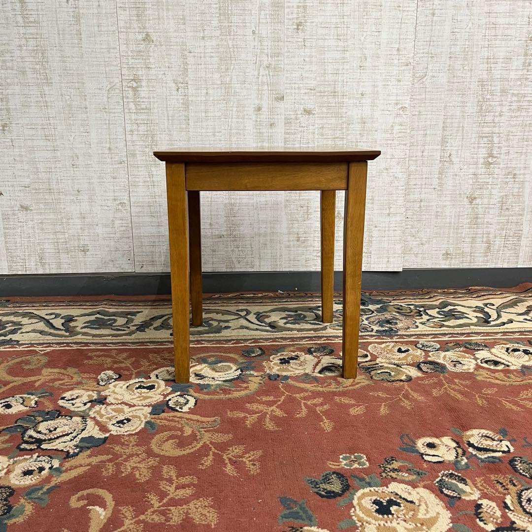 【アンティーク】木製 サイドテーブル コーヒーテーブル コンソールデスク