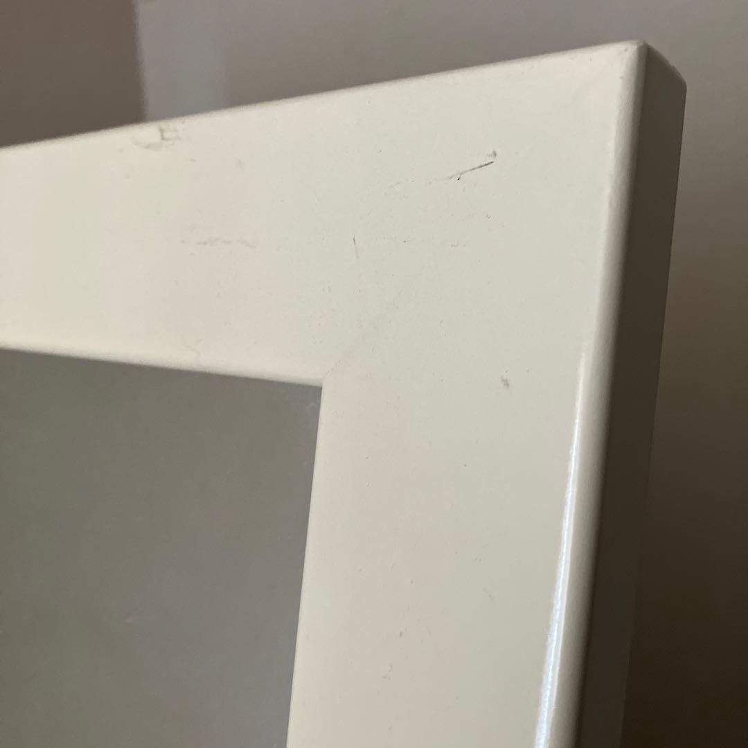 【直接引取可】大型ミラー　ホワイト　姿見　全身