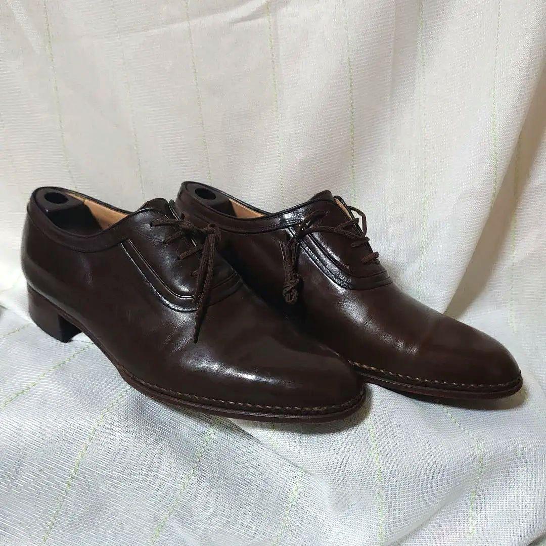 クリスチャン・ディオール　【ドレスアップシューズ　25cm　ダークブラウン】